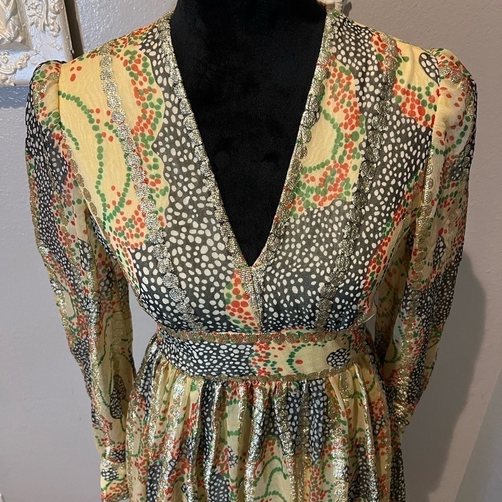 1960’s vintage bergdorf Goodman maxi dress - Picture 13 of 16
